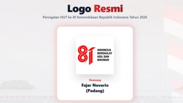 Link Download Logo Resmi HUT ke-81 RI, Karya Fajar Novario Asal Padang Jadi Pemenang