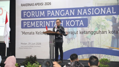 Daerah Diminta Solid untuk Perkuat Ketahanan Pangan Perkotaan, Wamendagri Bima Arya: Manfaatkan Bonus Demografi