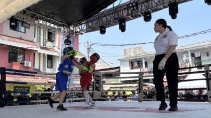 Cegah Tawuran dengan Olahraga Tinju: Ratusan Anak Jalanan dan Eks Pelaku Bentrok Ikut Boxing Showcase di Penjaringan