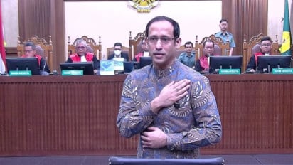 Nadiem Makarim Masuk Rumah Sakit Sebelum Sidang Vonis