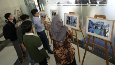 Pameran Foto Palestine Through the Lens di UMY Angkat Kesaksian Jurnalis dari Gaza