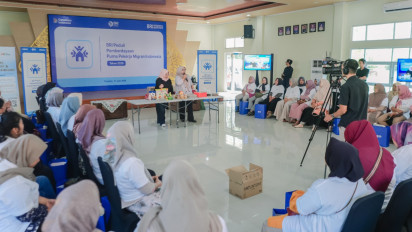 Dukung Ketahanan Ekonomi, BRI Peduli Bekali 60 Purna Pekerja Migran Indonesia di Cirebon Keterampilan Wirausaha
