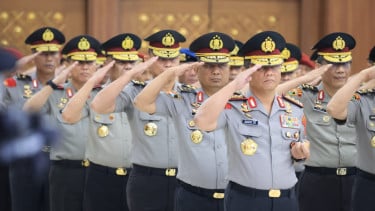 Kapolri Naikkan Pangkat 87 Perwira Tinggi Polri, 4 Pati Naik Jadi Komjen