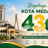10 Ucapan Selamat HUT Kota Medan ke-436, Inspiratif untuk Caption Media Sosial pada 1 Juli 2026