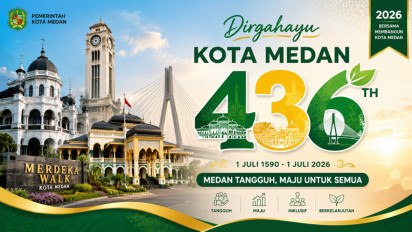 10 Ucapan Selamat HUT Kota Medan ke-436, Inspiratif untuk Caption Media Sosial pada 1 Juli 2026