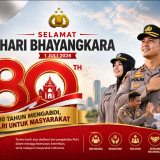 15 Ucapan Selamat HUT Bhayangkara ke-80 Tahun 2026, Tema  80 Tahun Mengabdi, Polri untuk Masyarakat 