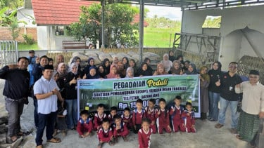 Tingkatkan Kualitas Pendidikan, Pegadaian Praya Dukung Pembangunan Infrastruktur Sekolah dan Kenalkan Investasi Emas Sejak Dini