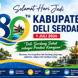 10 Ucapan Selamat HUT Kabupaten Deli Serdang ke-80, Jadikan Caption di Media Sosial
