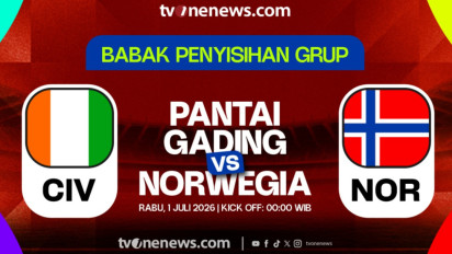 Link Live Streaming Piala Dunia 2026: Pantai Gading Vs Norwegia