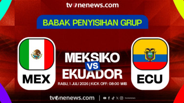 Link Live Streaming Piala Dunia 2026: Meksiko Vs Ekuador