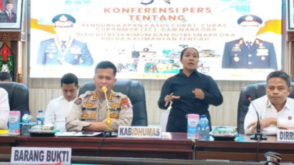 Polda Kalteng Bongkar 331 Kasus Narkoba dalam 6 Bulan, Sita Sabu Senilai Rp140 Miliar dan Selamatkan 1,2 Juta Jiwa