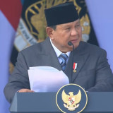 HUT ke-80 Bhayangkara, Prabowo: Polri Harus Melindungi Rakyat