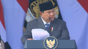 HUT ke-80 Bhayangkara, Prabowo: Polri Harus Melindungi Rakyat