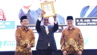 Berhasil Percepat Swasembada Pangan, Mentan Amran Raih Penghargaan Wredatama Nugraha Utama