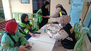 Hari Bhayangkara ke-80, Polresta Malang Kota Cek Kesehatan Gratis bagi Driver Ojol Wanita, Wujud Kepedulian kepada Mitra Kamtibmas