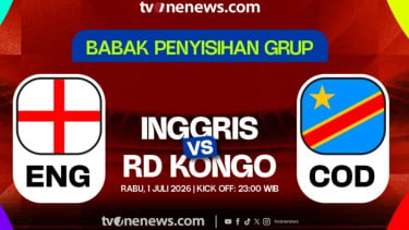 Link Live Streaming Piala Dunia 2026: Inggris Vs RD Kongo