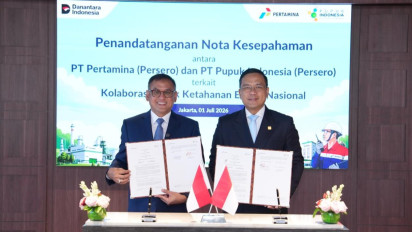 Perkuat Ketahanan Energi dan Pangan Nasional, Pertamina dan Pupuk Indonesia Jajaki Kolaborasi Strategis
