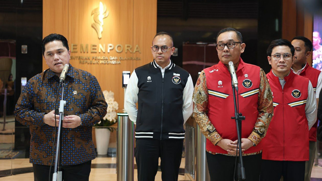 Tak Boleh Cepat Puas, Erick Thohir Kirim Pesan untuk Timnas Voli Indonesia Usai Juarai AVC Men's Cup 2026
            - galeri foto