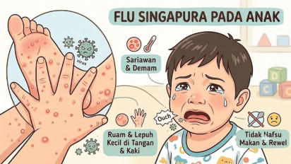 Guru Besar Ilmu Kesehatan Anak Unair Surabaya Ingatkan Flu Singapura Bisa Menyerang Semua Usia