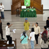 Bangun Gereja Tangguh Bencana, GPIB Pasar Minggu, BNPB dan UI Kolaborasi Gelar Simulasi Evakuasi Bencana