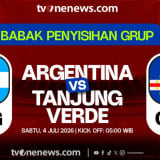 Piala Dunia 2026: Link Live Streaming Argentina Vs Tanjung Verde