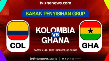 Piala Dunia 2026: Link Live Streaming Kolombia Vs Ghana