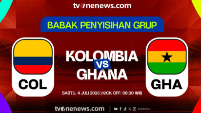 Piala Dunia 2026: Link Live Streaming Kolombia Vs Ghana