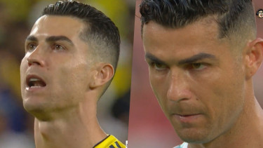 Flashback: Cristiano Ronaldo Juga Pernah Ucap 'Bismillah' saat Eksekusi Penalti untuk Al Nassr di Liga Pro Saudi