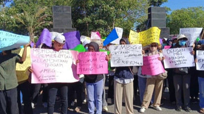 Aliansi Petani dan Peternak Serta SPPG Unjuk Rasa Dukung MBG