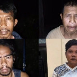 Tampang dan Peran Sadis Empat Pelaku Pembunuhan Tapir yang Disembelih lalu Dimasak Rica-rica di Mesuji Lampung