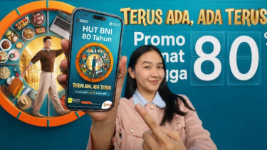Terus Ada, Ada Terus! BNI Hadirkan Ragam Promo Spesial Rayakan 80 Tahun Pengabdian untuk Negeri