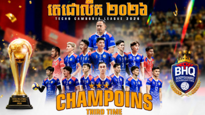 Bodyguard Headquarters Raih Hattrick Juara Liga Voli Kamboja 2026, Lima Pemain Indonesia Jadi Kunci Kemenangan