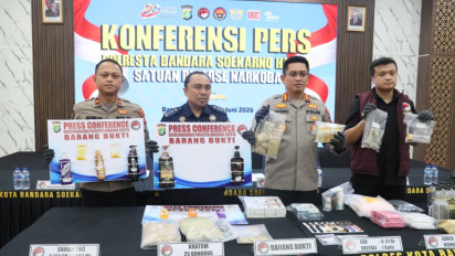 Polresta Bandara Soekarno-Hatta Bongkar Pabrik Vape Ganja di Bali, Omzet Tembus Rp300 Miliar