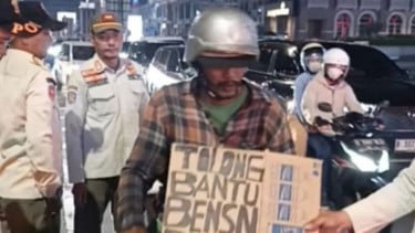 Pengemis Modus "Tolong Bantu Bensin Pulang" Diangkut Satpol PP Kelapa Gading