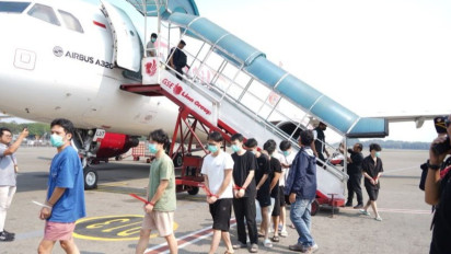 Terlibat Judol di Batam, 92 WNA China Dideportasi dan Dilarang Masuk Indonesia Seumur Hidup