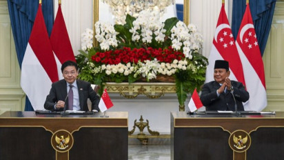 Prabowo dan PM Singapura Tanda Tangan 18 MoU: Singapura Bidik Energi Baru Indonesia