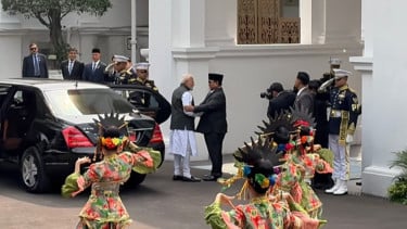 Prabowo Sambut PM India Narendra Modi di Istana Merdeka, Awali Babak Baru Kemitraan Strategis