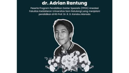 Dokter PPDS Meninggal Dunia, Diduga Bunuh Diri Usai Alami Bullying di RSUP Kandou Manado