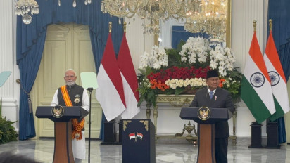 Prabowo dan Modi Sepakat Kawal Stabilitas Indo-Pasifik, Junjung Hukum Internasional