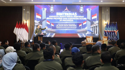 Demi Sukseskan Program Pemerintahan Presiden Prabowo, Ibas Ajak Kader Demokrat Jadi Bagian Pembangunan Bangsa