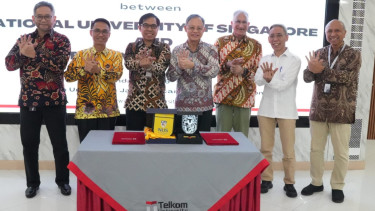 Perkuat Ekosistem Talenta Digital dan Inovasi Global, Telkom Berkolaborasi dengan National University of Singapore