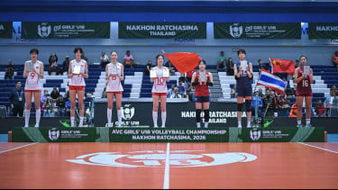 Daftar Penghargaan Individu AVC Girls’ U18 Championship 2026: China Borong Gelar, Xue Yachen Jadi MVP
