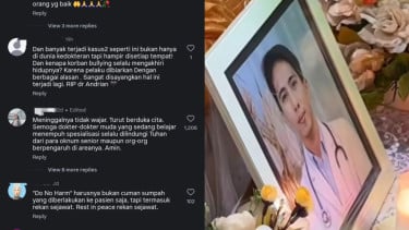 Dukungan dan Doa Warganet untuk Dokter PPDS di Manado yang Meninggal Diduga jadi Korban Bully