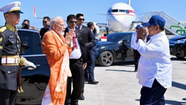 Prabowo Jemput Langsung PM Modi di Yogyakarta, Konservasi Candi Prambanan Masuki Babak Baru