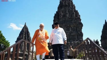 Di Hadapan PM Modi, Prabowo: Prambanan Simbol Persaudaraan RI-India Selama Seribu Tahun