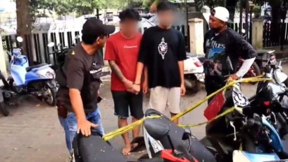 Polisi Ringkus Dua Maling Motor yang di Jakbar, Uang Hasil Curian Dipakai Beli Narkoba