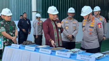 Dari Kampar ke Pasar Global, Kapolri Tinjau Inovasi Pupuk Batu Bara Karya Anak Bangsa