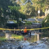 Geger, Niat Cari Ikan, Warga Blitar Malah Temukan Benda Diduga Roket Tertancap di Dasar Sungai