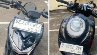 Motor Warga di Tangerang Raib Usai Ditinggal Jogging, Dua Pelaku Ditangkap saat Hendak Bawa Kabur Barang Curian