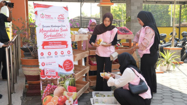 Belum Miliki Gerai Resmi, Booth Koperasi Merah Putih Karanganyar Sudah Bidik Pasar Gen Z